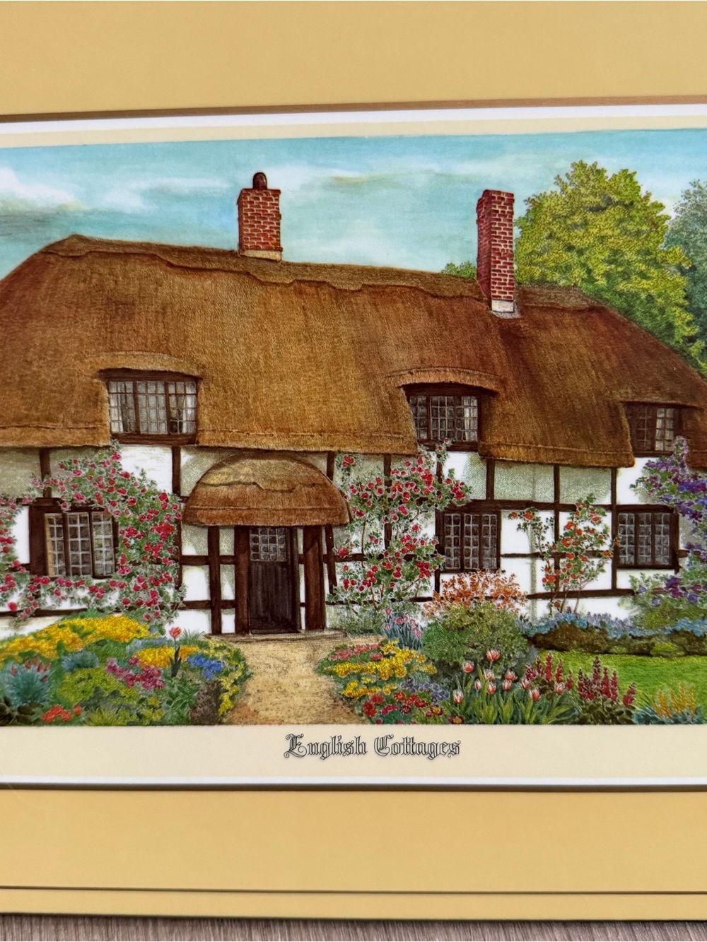 RARE PIMPERNEL TRADITION Set of 6 ENGLISH COTTAGES PLACE MATS 9X12”NEW In BOX UK - Picture 6 of 15